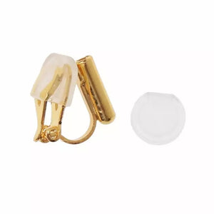 Clip-On Earring Converters With Comfort Pads